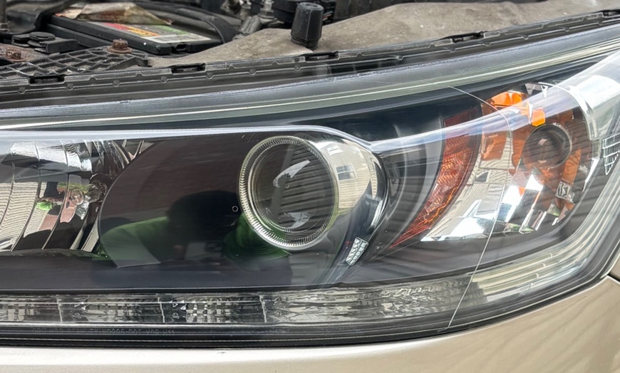 Image 3: Mobile Headlight Restoration with Lower Fog Lights Included
