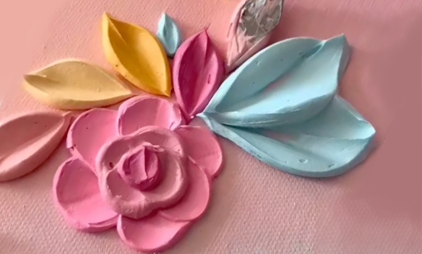 Image 4: Explore the Art of Impasto Floral Painting Workshop for Up to 8 People