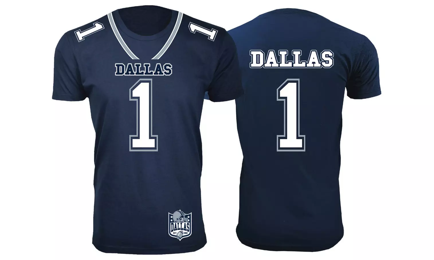 Men's Football Team Jersey T-Shirts (Extended Sizes Available)