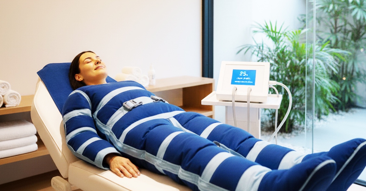 Sesiones de presoterapia con termoterapia para una persona en Tenerife