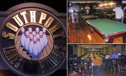 $10 for One Hour of Bowling Including Shoes at Southport Lanes & Billiards, Seven Ten Lounge, or Seven Ten Lanes (Up to $47 Value) - Primary Image