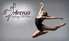 $50 for $100 Worth of Dance Classes, Fitness Classes, Summer Camps, and More at Arena's Performing Arts Centre