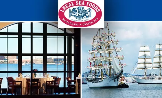 $67 for VIP Tall Ship Pass and Legal Sea Foods Buffet on July 11, 5 p.m.–7 p.m.—Multiple Times Available - Primary Image