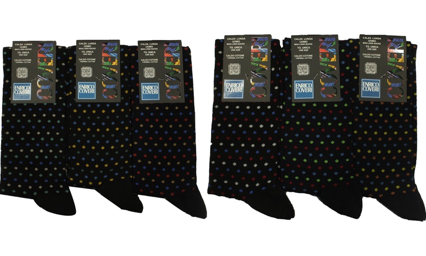 Image 4: Lot de 6 ou 12 chaussettes longues 39-46 Enrico Coveri
