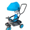 Image 2: Kids Pedal Trike 3-Wheel Stability with Parent Handle