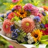 Image 3: Wedding Florals with Wild Flower or Semi-Custom Wedding Bouquet