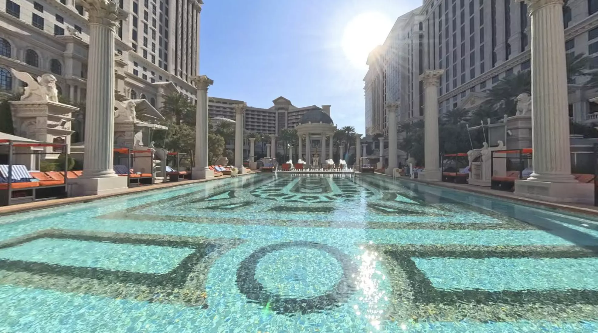 Caesars Palace Garden of the Gods Pool Oasis Packages