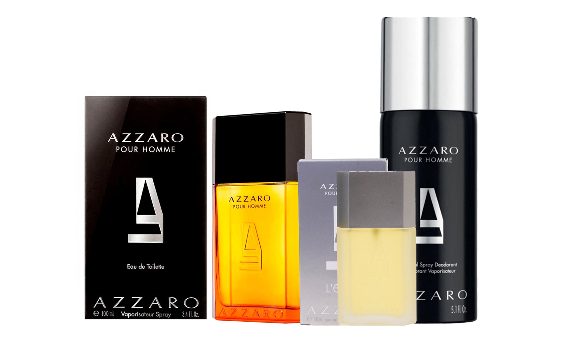 Eau de toilette "Azzaro" ou déodorant spray pour homme de Azzaro