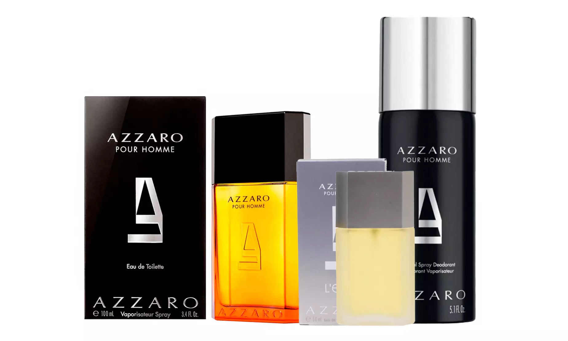 Eau de toilette "Azzaro" ou déodorant spray pour homme de Azzaro, modèle au choix - Primary Image