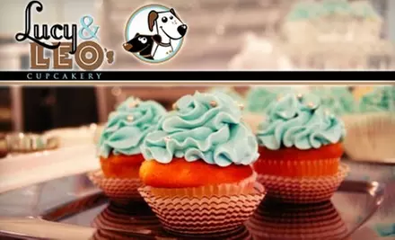 $7 for Six Cupcakes ($14.51 Value) or $15 Toward Special Orders at Lucy & Leo's Cupcakery - Primary Image