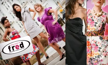 $15 for $30 Toward Clothing and Accessories from Fred Boutique - Primary Image