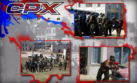 $24 for Open Play, Equipment, and Paintballs at CPX Sports ($49 Value) - Primary Image