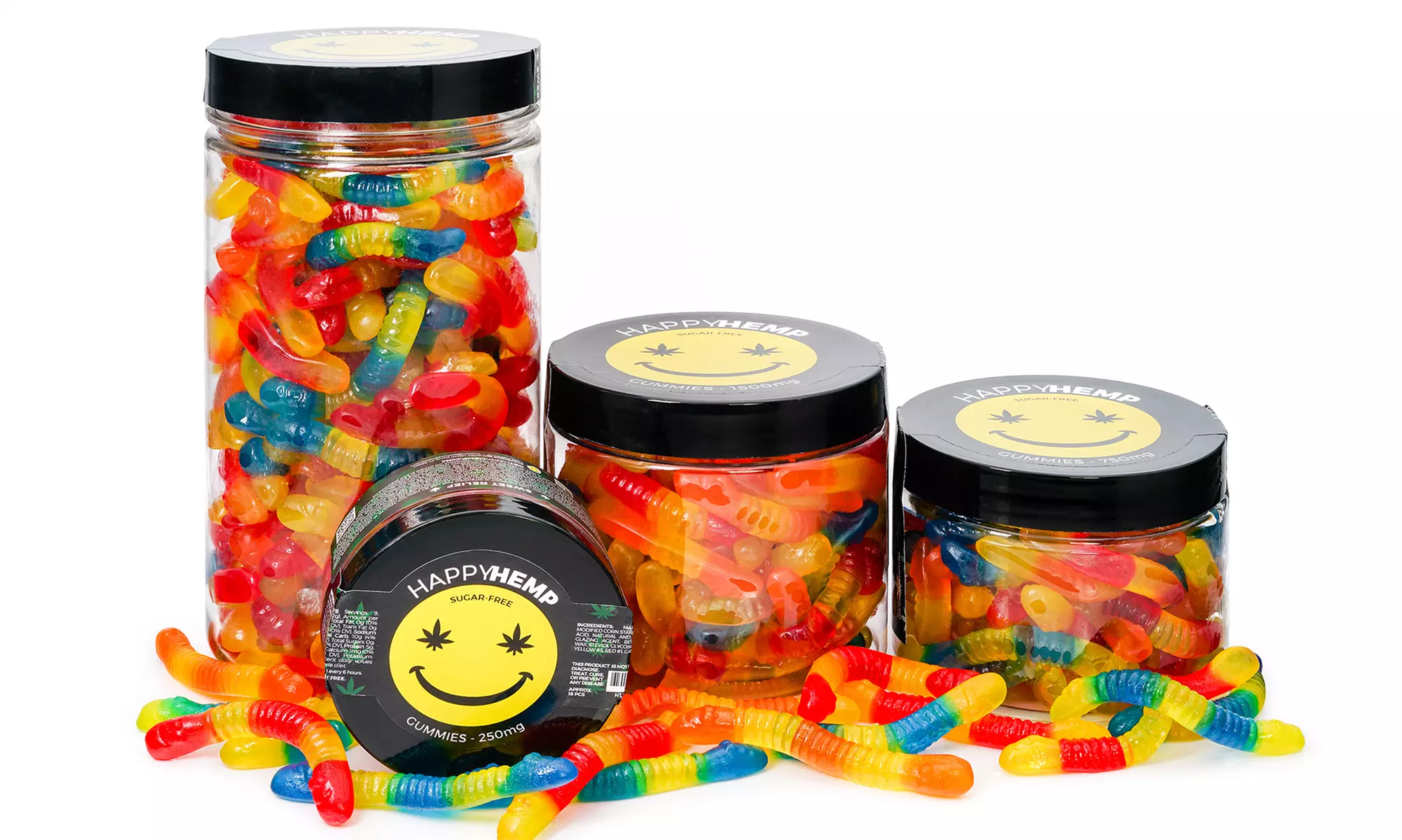 CBD Sugar Free Gummies from Happy Hemp - VOUCHER 
