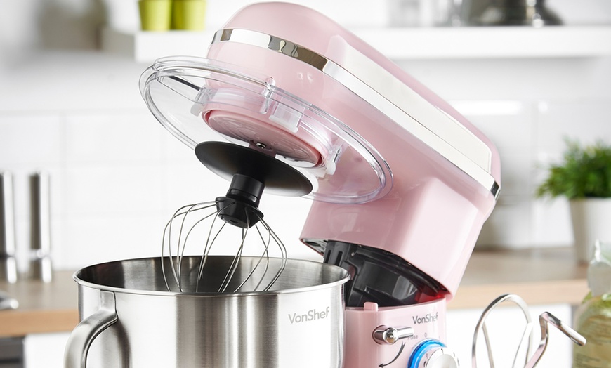 Image 12: VonShef 800W Stand Mixer