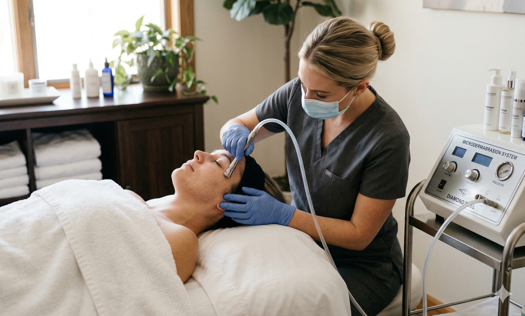 Microdermabrasion Custom Facial