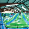 Image 1: Experience a 90-Min Inflatable Park Session For Up to Four People 