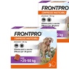 Image 9: 3, 6 o 9 compresse Frontpro per cani contro pulci e zecche