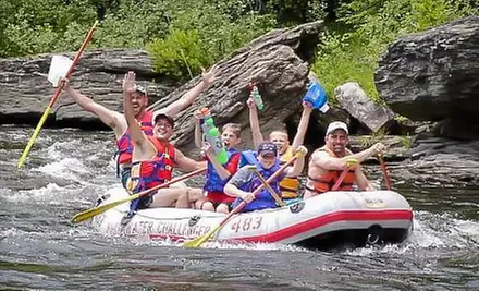 Whitewater-Rafting Excursion for Two, Four, or Six from Whitewater Challengers in Weatherly (Up to 61% Off) - Primary Image