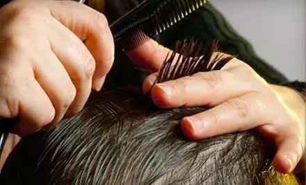 $20 for Two Men’s Haircuts from Abby Roberts Men’s Hairstylist in Overland Park (Up to $50 Value) - Primary Image