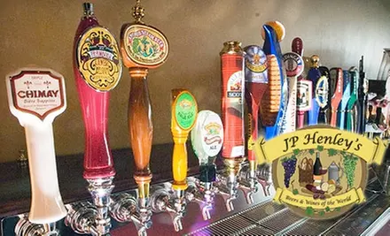 $10 for $20 Worth of Pub Fare and Drinks at J.P. Henley's in St. Augustine - Primary Image