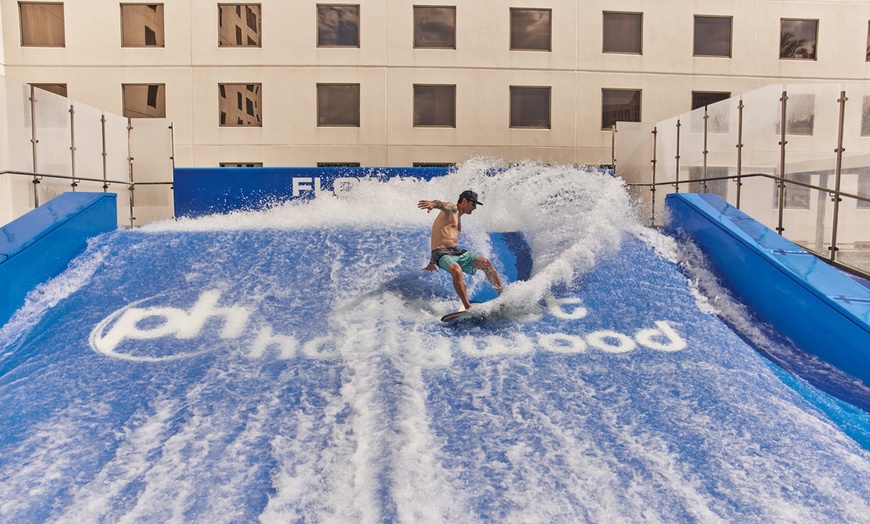 Image 2: FlowRider Wave Ride Day Pass, Daybed and Cabana Rentals at Planet Hollywood Pool