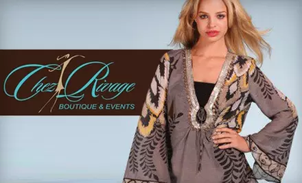$25 for $50 Worth of Clothing and Accessories at Chez Rivage Boutique - Primary Image
