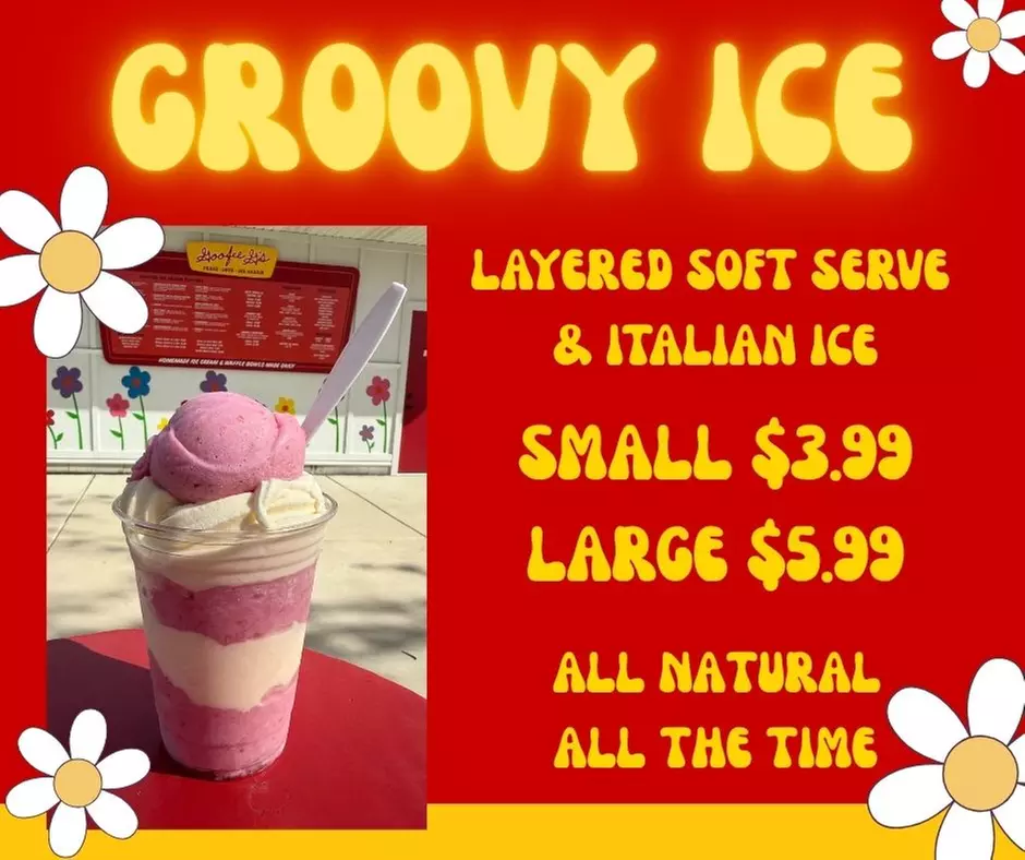 Satisfy Your Cravings: Two Groovy Ices, $10 or $20 of Food and Drink