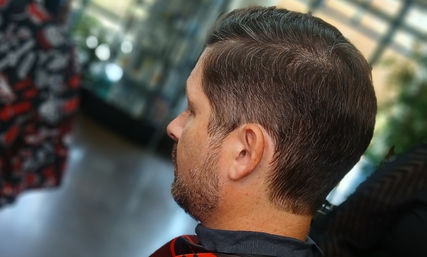 Image 4: Get a Fresh Look: Haircut, Style, Conditioning, & Beard Trim! 
