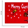 Image 9: 1x oder 2x Fußmatte mit weihnachtlichem Snoopy-Motiv