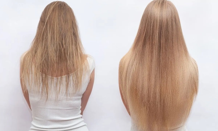 Image 1: Haircut with Deep Conditioning & Massage or Tape-In Hair Extensions