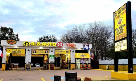 Semi Synthetic Oil Change with 29-Point Safety Inspection (5 quarts) - Oil And Auto