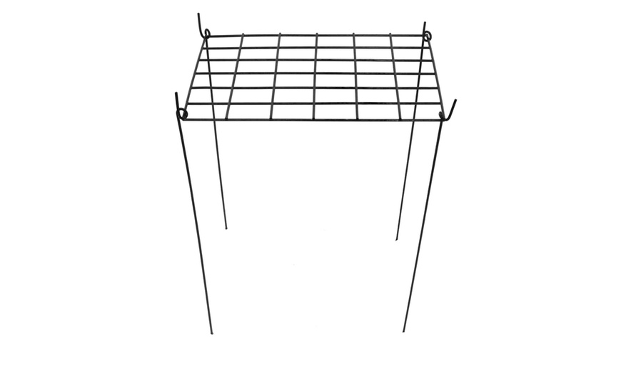 Image 3: Rectangle Grow Through Grid Support for Plants