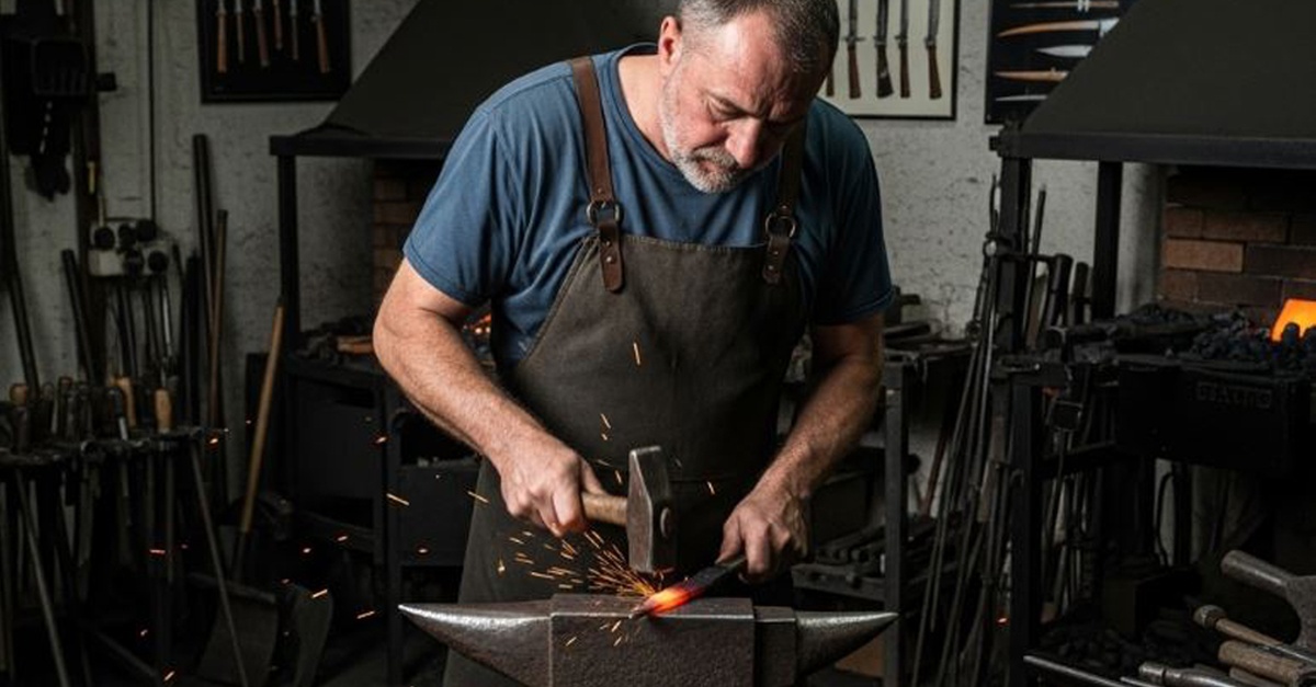 Curso de forja para crear un cuchillo en Barcelona