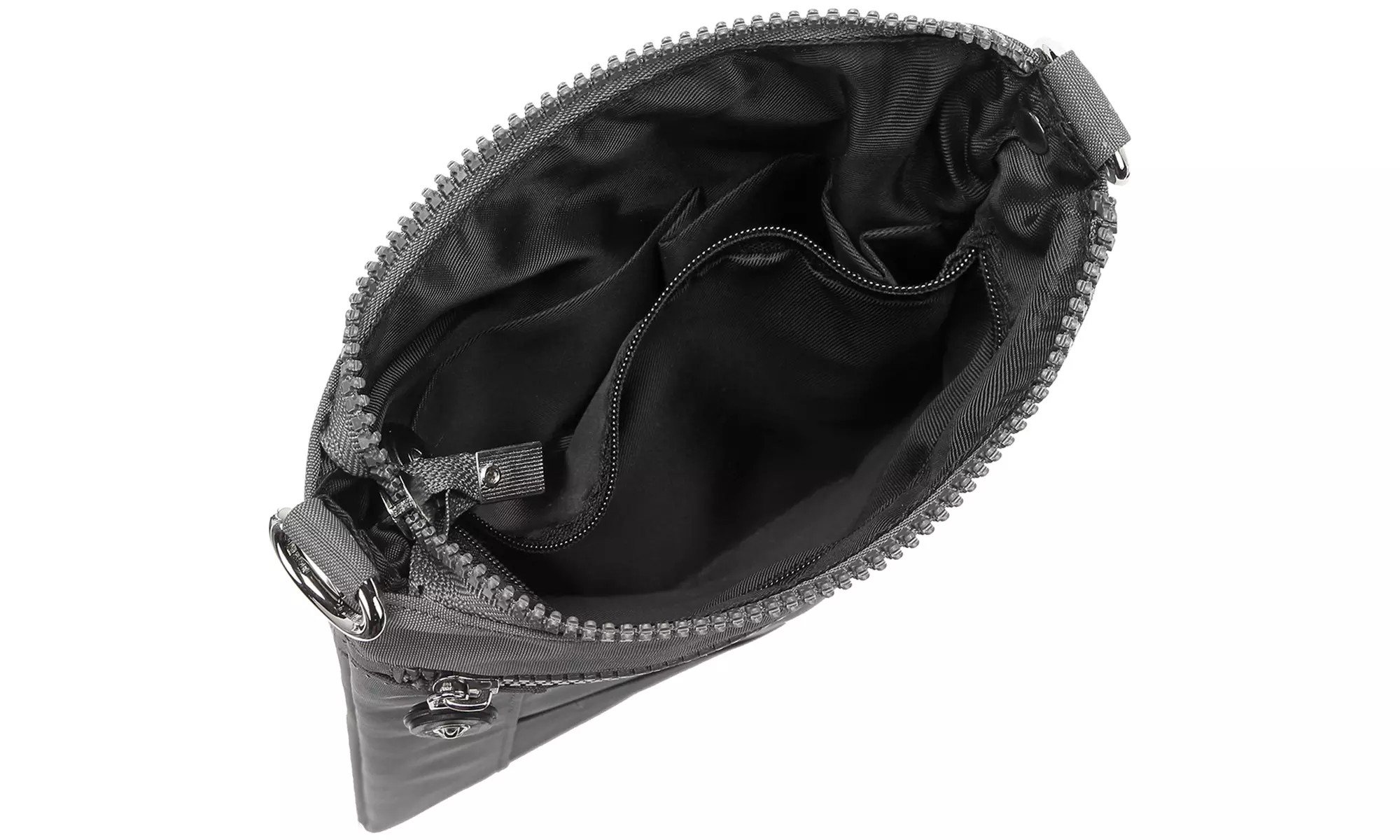 Kono Casual Multi-Pocket RFID Cross-Body Bag Card Holder Phone Bag