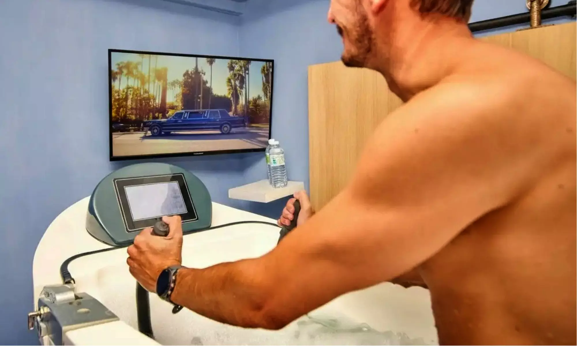 Aquabiking en cabine privée au centre Vitabike de Bordeaux