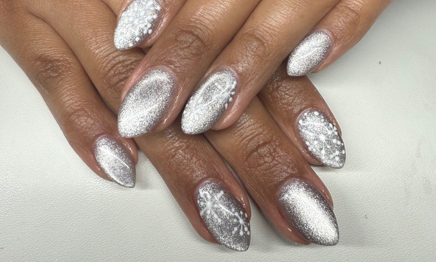 Image 3: Revitalize with a Basic Pedicure or Gel Polish Manicure