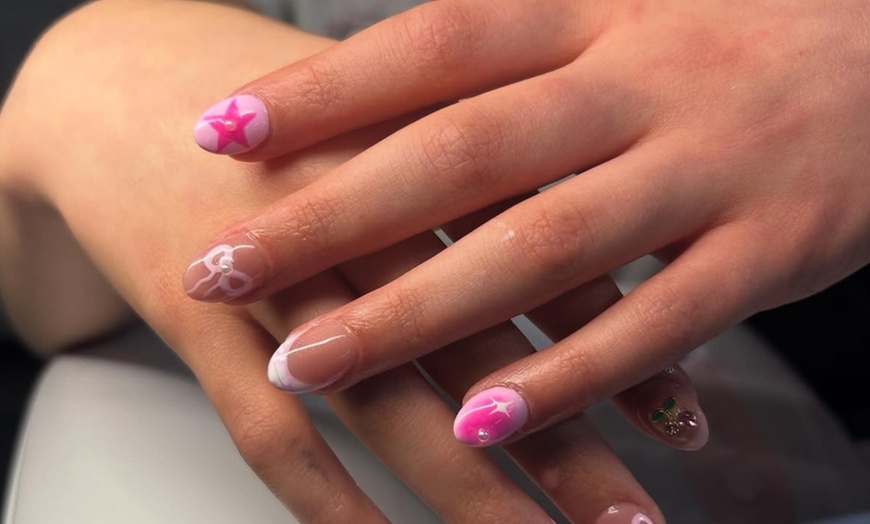 Image 8: Classic or Structured Gel Manicure or X Extensions (Solid Color Only)
