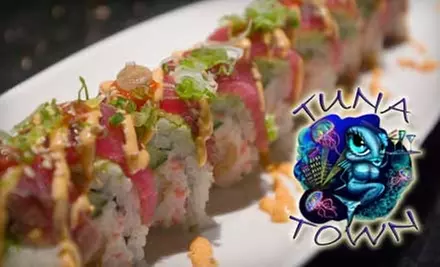 $20 for $40 Worth of Fresh Fare and Drinks at Tuna Town Sushi Bar and Teppan Yaki Grill - Primary Image