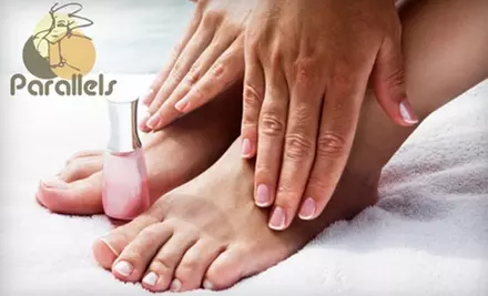 $32 for a Mani-Pedi at Parallels Hair Design - Primary Image
