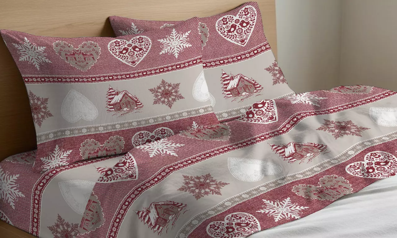 Completo di lenzuola in flanella