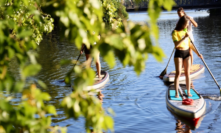 Image 5: 1, 2 Std o.Full Day Stand-Up-Paddling inkl. Paddel & Drybag für 1 Pers