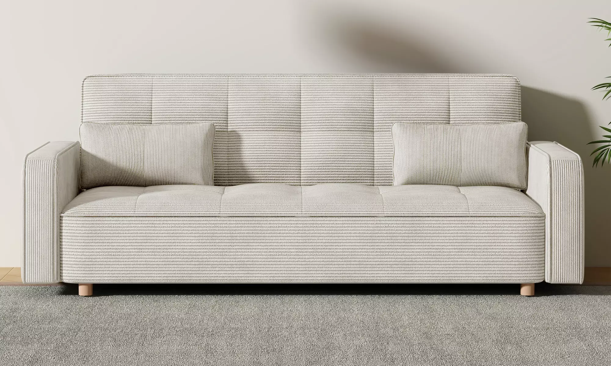 Canapé convertible 3 places "Cooper" de Kocoon