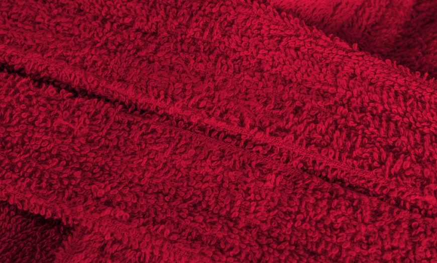 Image 14: Baby Terry Bathrobe with Hood 