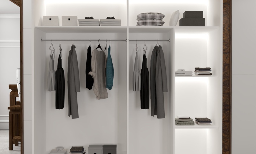 Image 4: Sliding Wardrobes 4U Sliding Double Door Wardrobe