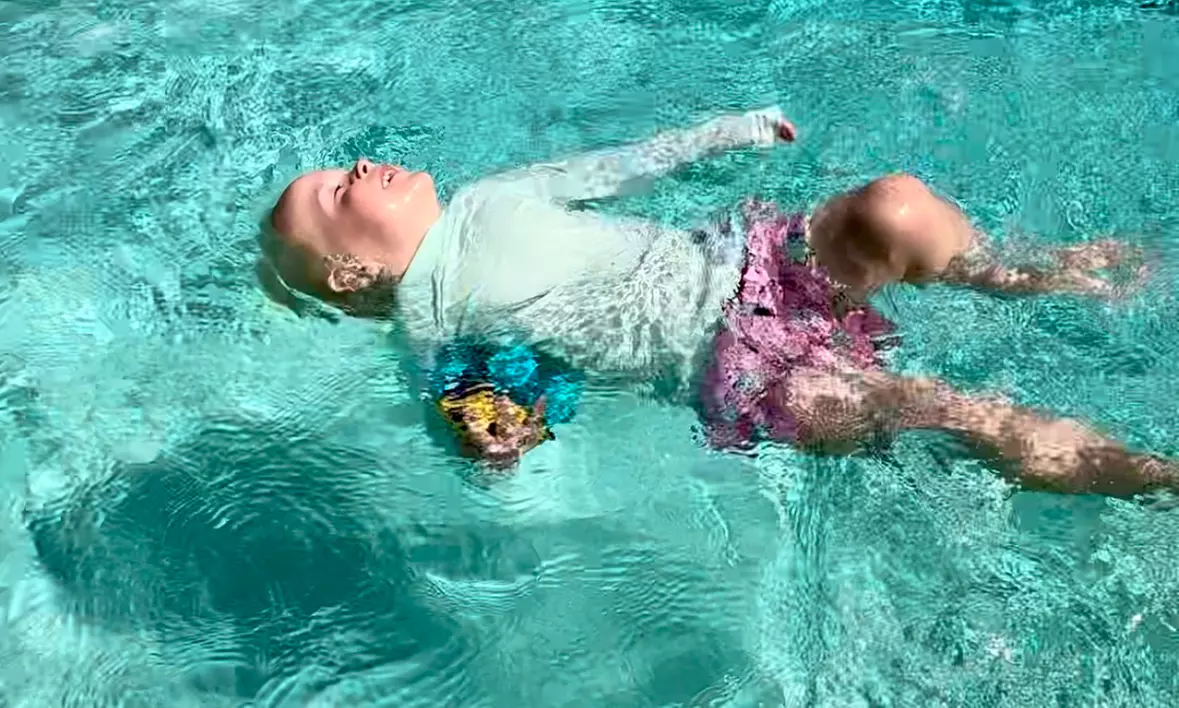 Swim Lesson at Bright Kids Swimming