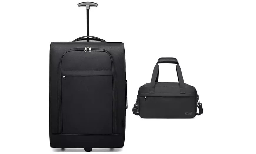 Image 2: Bagage cabine souple et sac de voyage