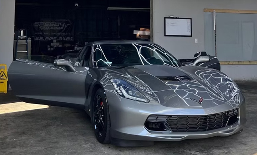 Image 8: One Full Legal Window Tint or Ceramic Tint for Sedans, SUV, or Trucks