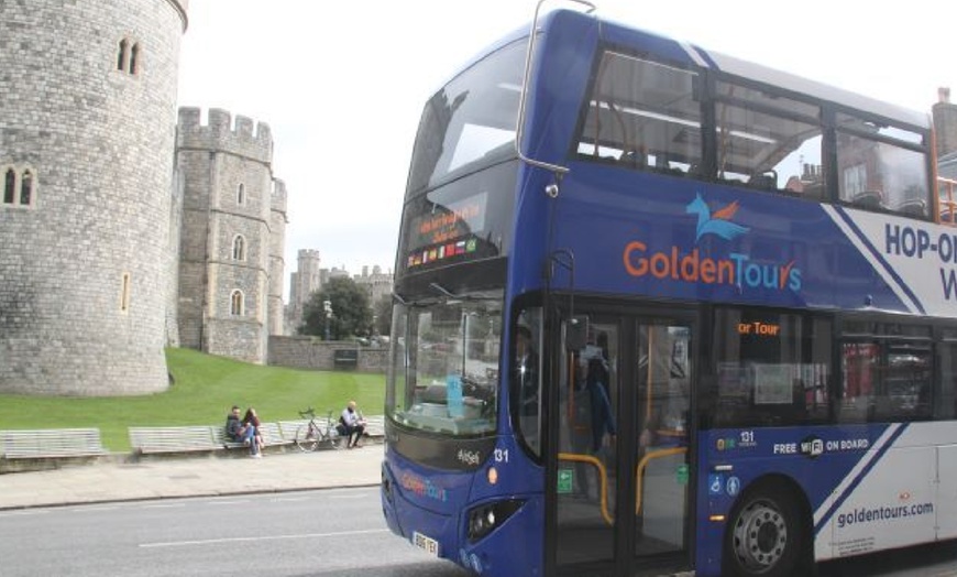 Image 2: Hop-on Hop-off Open Top Bus Tour of Windsor