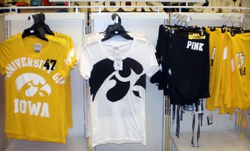 victoria's secret iowa hawkeye apparel