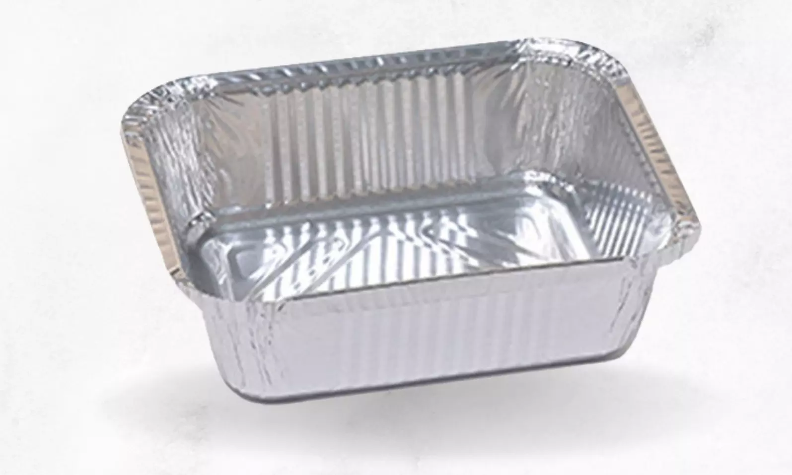 Fino a 192 contenitori in alluminio per alimenti